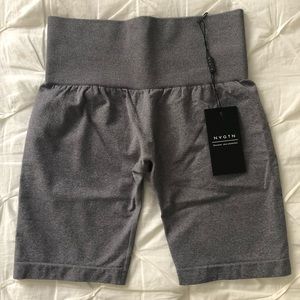 NVGTN grey biker shorts